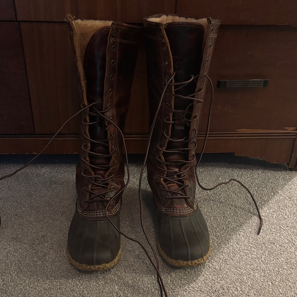 L.L. Bean Brown Winter Boots
